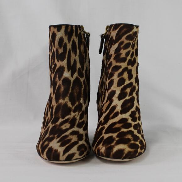 *NEW WITHOUT BOX* TORY BURCH BROOKE LEAPORD CALF HAIR BOOTIES - Picture 3 of 9